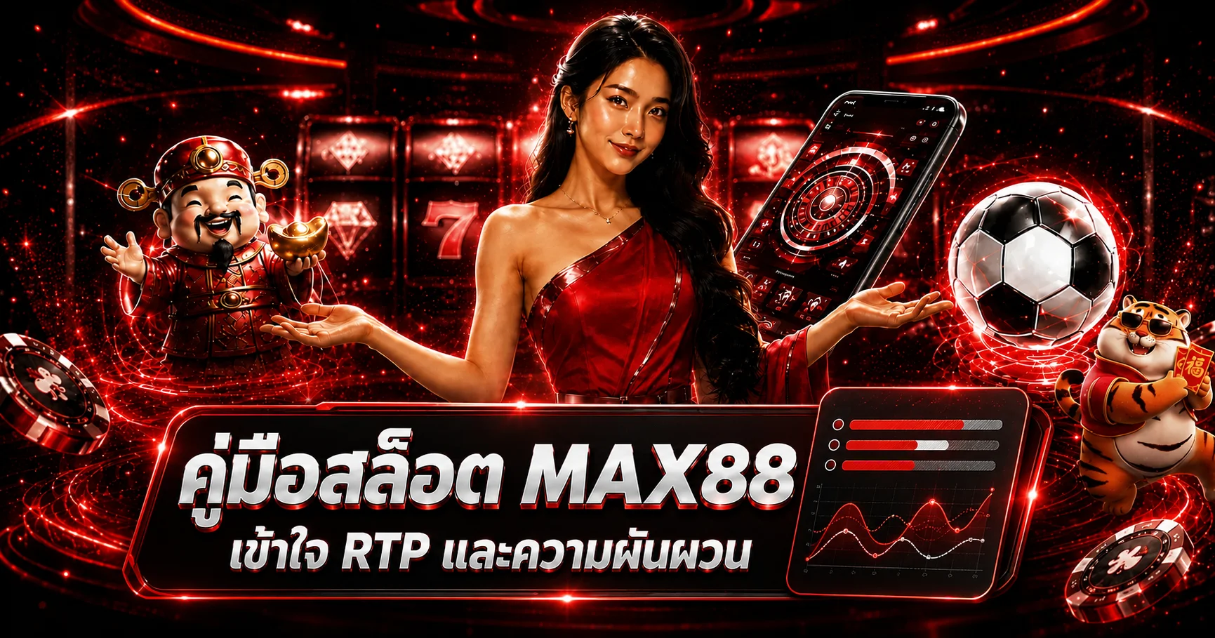 MAX88 คู่มือสล็อต | เข้าใจ RTP และความผันผวน